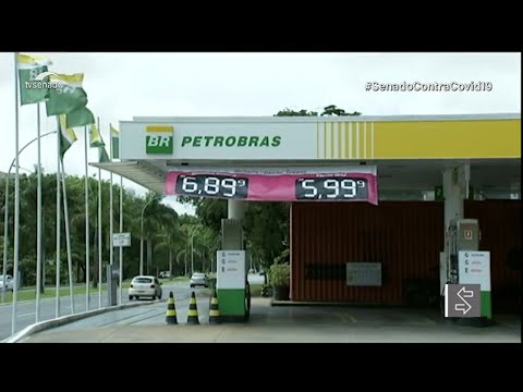 Senado pode votar dois projetos para estabilizar o preço dos combustíveis nesta quarta