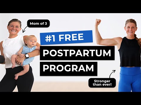 Postpartum Workout Plan Free PDF Calendar