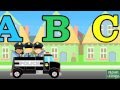 ABC Song With Police Car 5 Minute Loop Nursery Rhyme Lullaby In 1080 HD