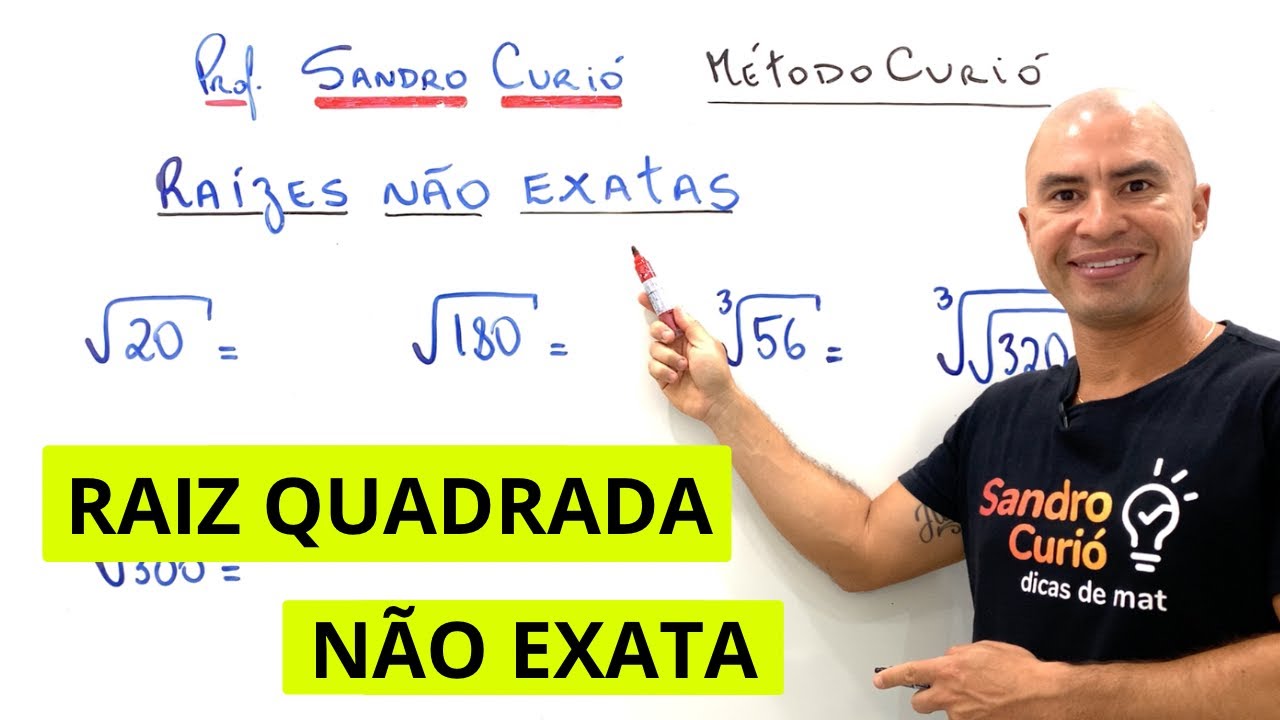RAIZ QUADRADA NÃO EXATA | FÁCIL E RÁPIDO