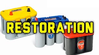 Restoring an Optima Battery | Desulfate Optima Battery | Optima Battery Issues | Bundys Garage