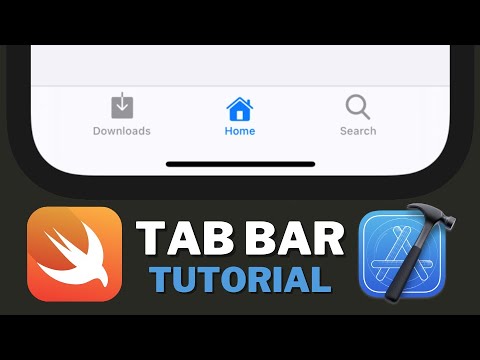 Create Tab Bar App Swift Xcode Tutorial | How to Customise, Show Badges