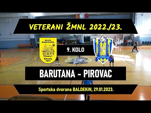 VETERANI ŽMNL: BARUTANA - PIROVAC  2:5, 29.01.2023.