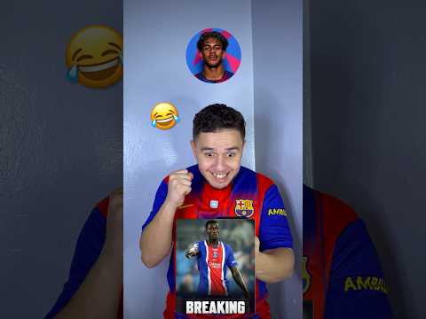 لامين يامال فاش عرف إصابة نون منديز😂😂😂#lamineyamal #nunomendes #barcelona #psg