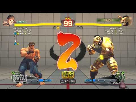 rapiyong [Ryu] vs donden2003 [Guy] SSF4 AE Japanese Online Ranked Matches