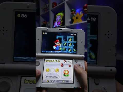 Koopa Crush by a gigantic Mario | New Super Mario Bros. 2 | Nintendo 3DS