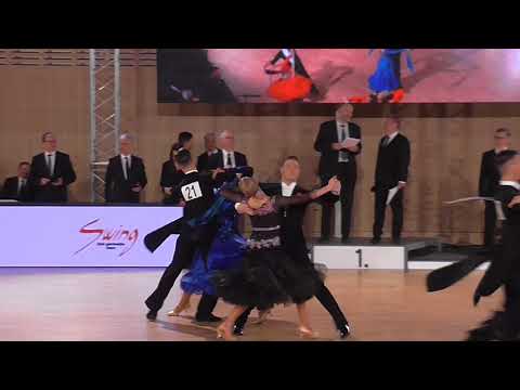 166 Robin Ondráček - Anna Banková /MČR T10 2018/ Kojetín/ Dospělí/ 2.kolo/ Waltz
