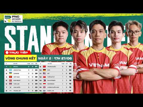 🏆 [PNC 2026] Chung Kết - Ngày 2: 🇻🇳 Việt Nam, 🇺🇸 Mỹ, 🇨🇳 Trung Quốc, 🇰🇷 Hàn Quốc, 🇺🇦 Ukraine,...