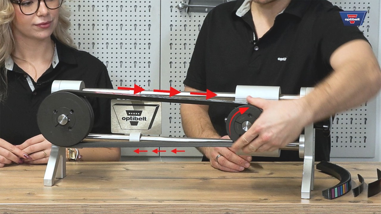 Belt Types & Power Transmission explained | Optibelt “Master Your Drive”