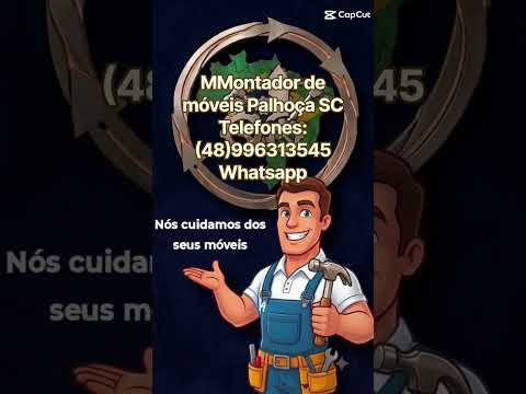 Montador de móveis Palhoça SC / Serviço Profissional
