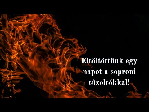 Eltöltöttünk egy napot a soproni tűzoltókkal!