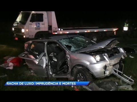 Acidente provocado por racha mata duas mulheres em rodovia