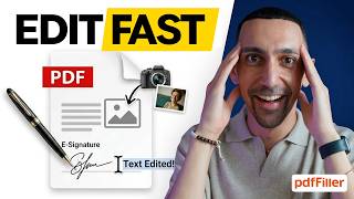 Edit Text, Add Images, E-Sign PDFs in Minutes