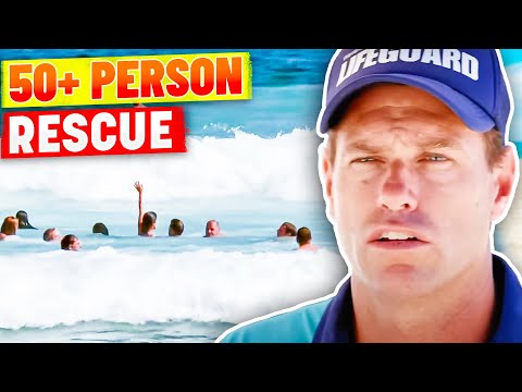 50+ Swimmers Close To Drowning In Fatal Rip Current