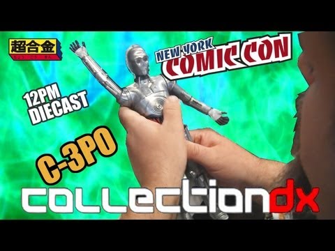 NYCC 2012: 12PM Diecast Chogokin C-3PO - CollectionDX