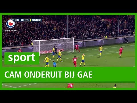SPORT: Cambuur laat onderuit op bezoek bij koploper