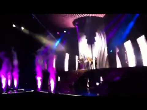 Rylan Clarke opens the XFACTOR tour Liverpool echo arena 