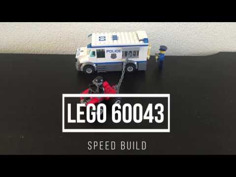 LEGO 60043 speed build - Prisoner Transporter