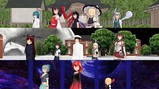 【MMDダンス】夜車メンバー全員+ゲストでバラライカ