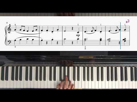 Muss I Den (A3) | ABRSM Grade 1 Piano 2025-26 | Tutorial with Score