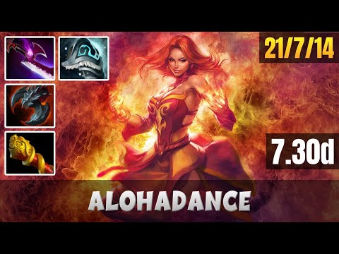ALOHADANCE | Lina | Dota 2 Pro Gameplay - Patche 7.30d