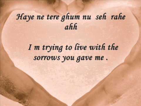 Kaleya Reh gaye ahh ( ALONE ) wid Lyrics & english Translation