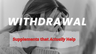 3 Supplements That Combat Addiction Withdrawal