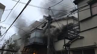 4月8日　渋谷区本町の火事
