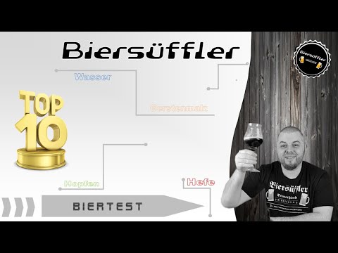 Biersüffler TOP 10 Biere - Helle