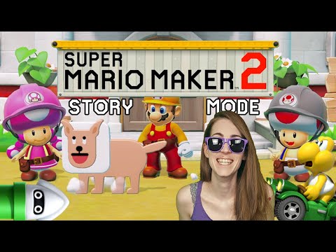 100% STORY MODE START TO FINISH - SUPER MARIO MAKER 2
