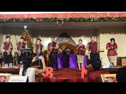 Saxxa Unity Performance at Christmas Cellabration RNHKBP Malang 2017