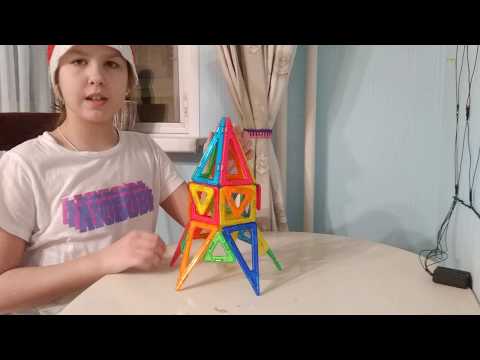 Строим ракету Магформерс Magformers Магнитный конструктор