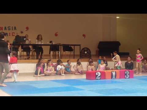 PREMIACIÓN SEGUNDO LUGAR COMPETENCIA RITMICA JUN 2017