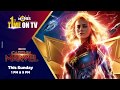 Captain Marvel This Sunday 1 PM 9 PM Star Movies