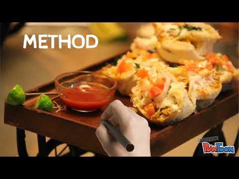 Crispy veggie bread cups