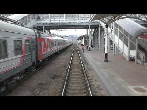 Cab ride "Krasnoyarsk", Russia - Trans-Siberian Railway