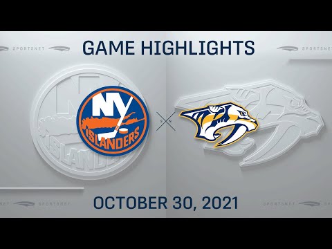 NHL Highlights | Islanders vs. Predators - Oct. 30, 2021