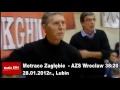 Wideo: KGHM Metraco Zagbie Lubin - AZS AWF Wrocaw 38:20