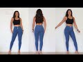 Shascullfites Butt Lift Push Up Light Blue Jeans