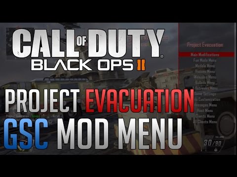 [1.18/Online/Preview] Black Ops 2 Project Evacuation GSC Mod Menu
