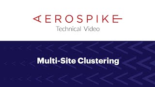 Multi-Site Clustering