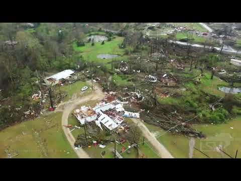 03-25-2021 Ohatchee, AL - Damage Left from Major, Violent Long-Track Tornado