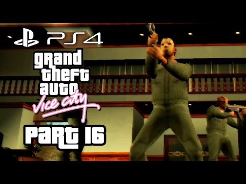 Grand Theft Auto Vice City PS4 Gameplay Walkthrough Part 16 - BANK HEIST - THE JOB