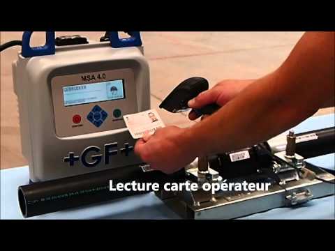 Machine à souder MSA 4.0 /NEW – MSA 4.0 Welding Machine - GF Piping Systems - French