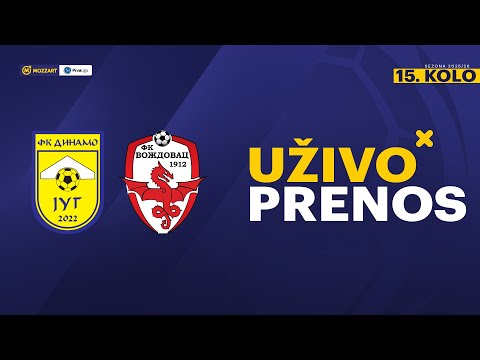 SU Dinamo Jug - Voždovac Mozzart Bet Prva liga Srbije 2025/26 15. Kolo