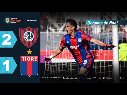 SAN LORENZO 2 - 1 TIGRE I Resumen del partido | #TorneoBetano Apertura 2025