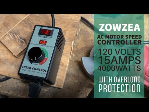 DIY AC Motor Speed Controller (Easy & Cheap)