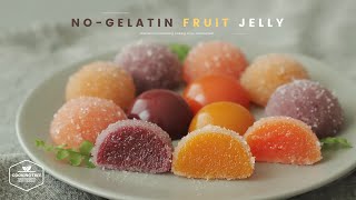 노젤라틴! 과일 젤리 만들기 : No-Gelatin Fruit Jelly Recipe | Cooking tree