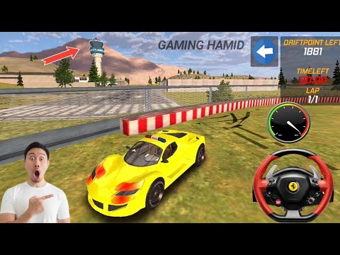 Luxury Yellow Lamborghini Police Car Driving  #304 Offroad Car Game 2020 - Android Gameplay