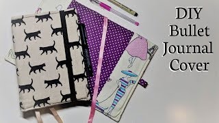 SO EASY! How to sew a simple book cover